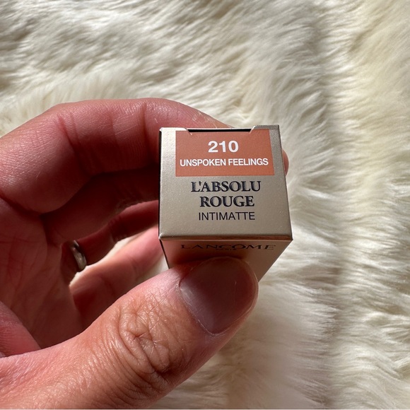 Lancôme L'ABSOLU ROUGE INTIMATTE SOFT MATTE LIPSTICK NIB 210 Unspoken feelings - Picture 6 of 6